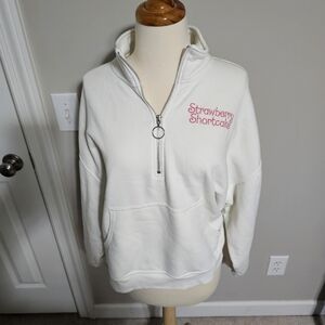 Strawberry Shortcake Women's White Sweater